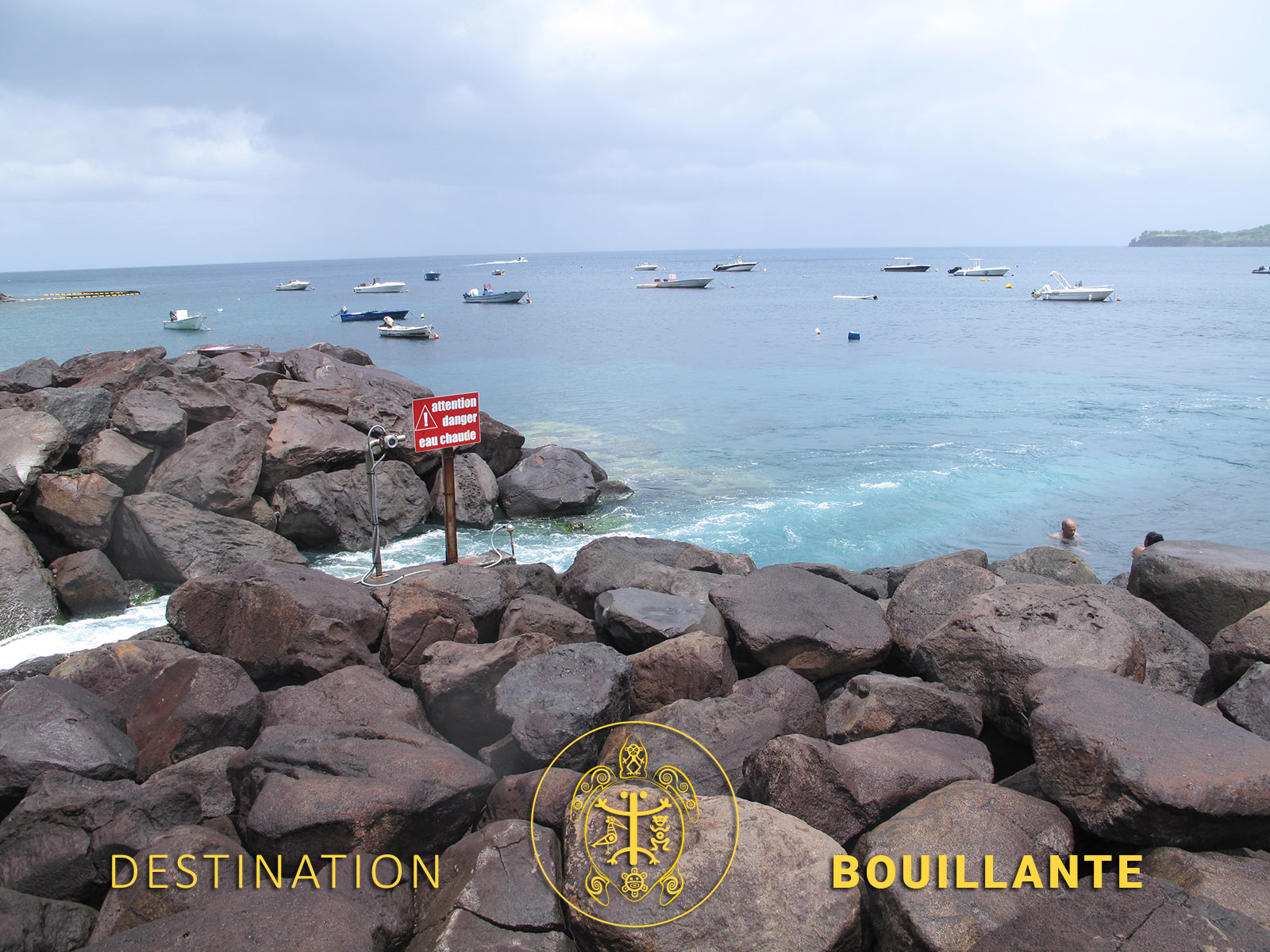 Source chaude du bourg de Bouillante