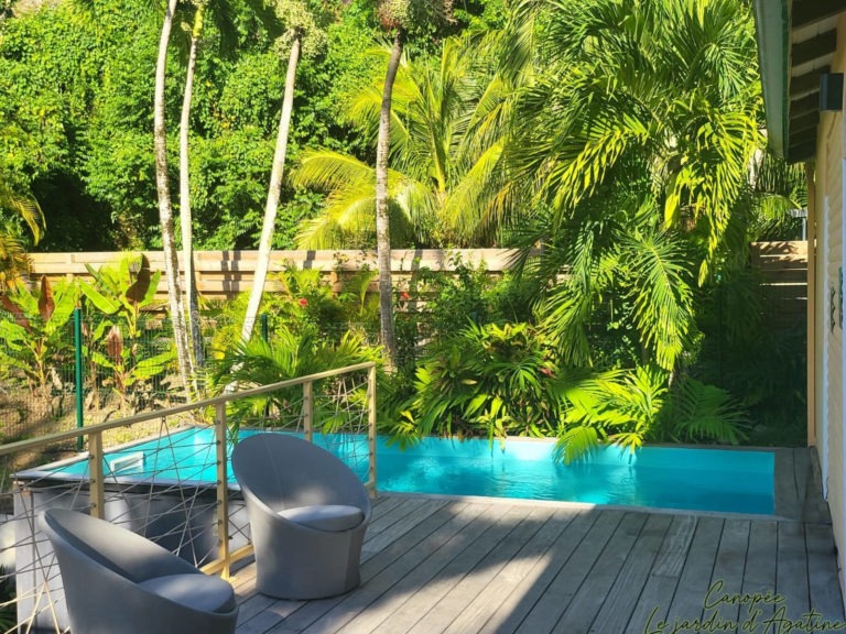 Jardin d'Agatine - Villa Canopée - piscine intime