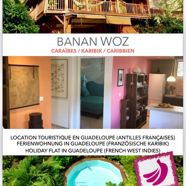 Banan Woz, hébergement avec piscine Bouillante