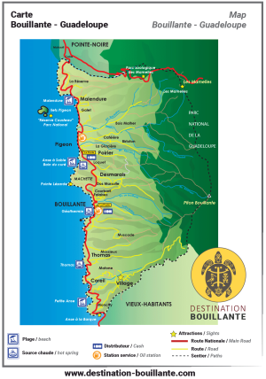 Télécharger la carte de Bouillante