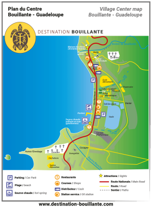 Télécharger le plan du bourg de Bouillante