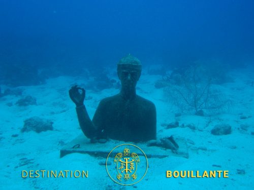 Buste du commandant Cousteau - Bouillante