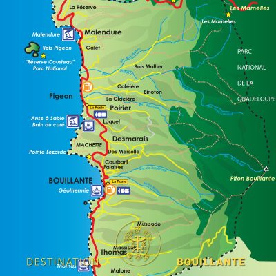 Cartes de Bouillante