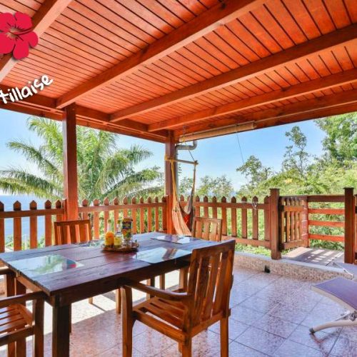 Gite La Nantillaise - Terrasse vue mer