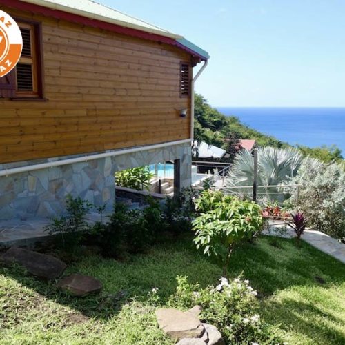 Kokokaz - Jardin vue mer