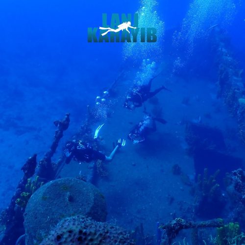 Lanj Karayib plongée épave