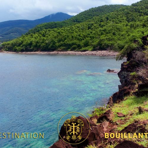 Vue de la Pointe Lézarde - Bouillante