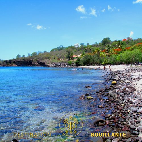 Plage de Bouillante en Guadeloupe